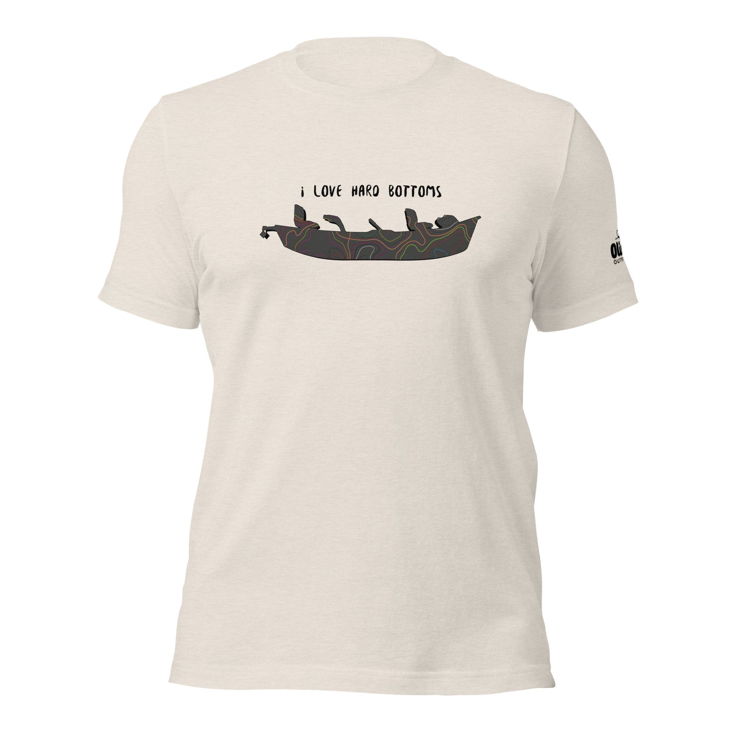 Unisex t-shirt - I Love Hard Bottoms