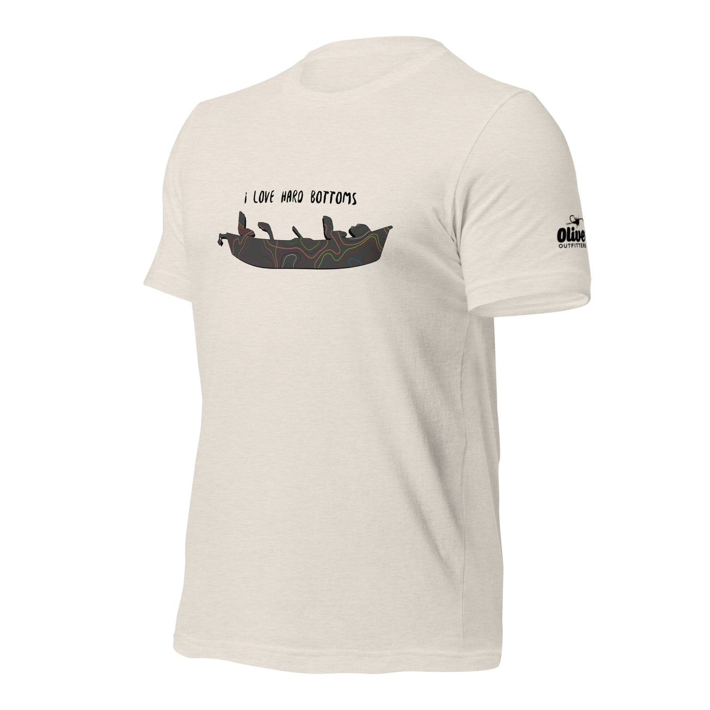 Unisex t-shirt - I Love Hard Bottoms