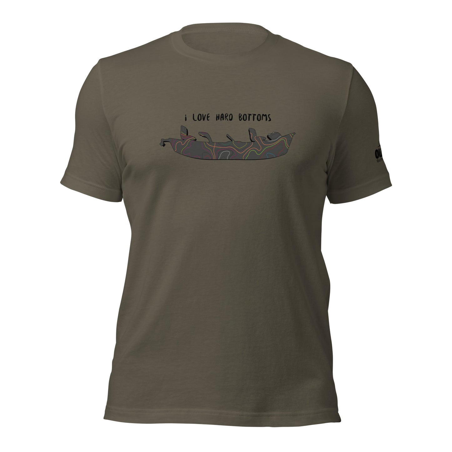 Unisex t-shirt - I Love Hard Bottoms