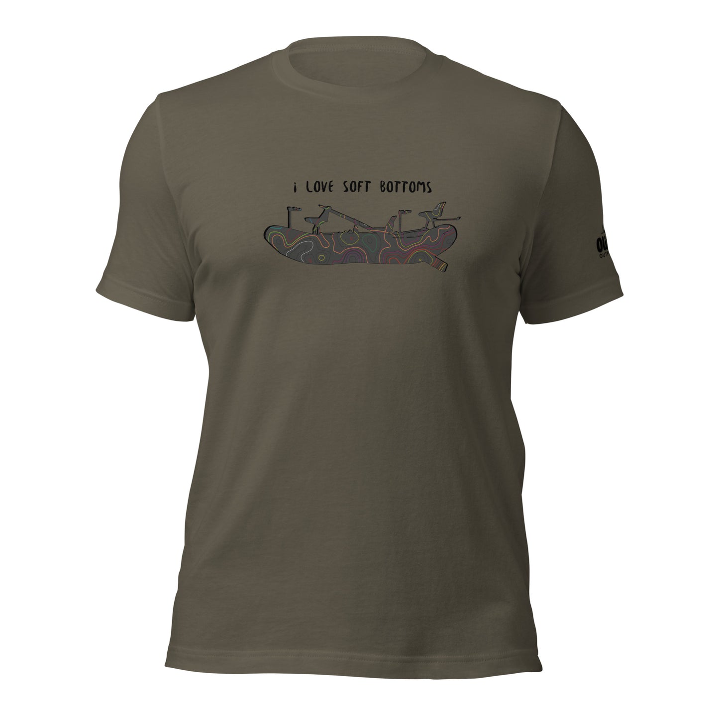 Unisex t-shirt - I Love Soft Bottoms