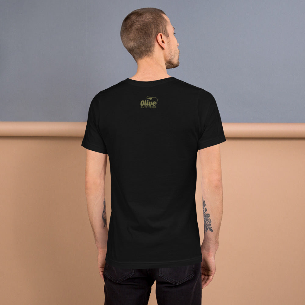 Unisex t-shirt - Make Fly Fishing Great Again - in Black