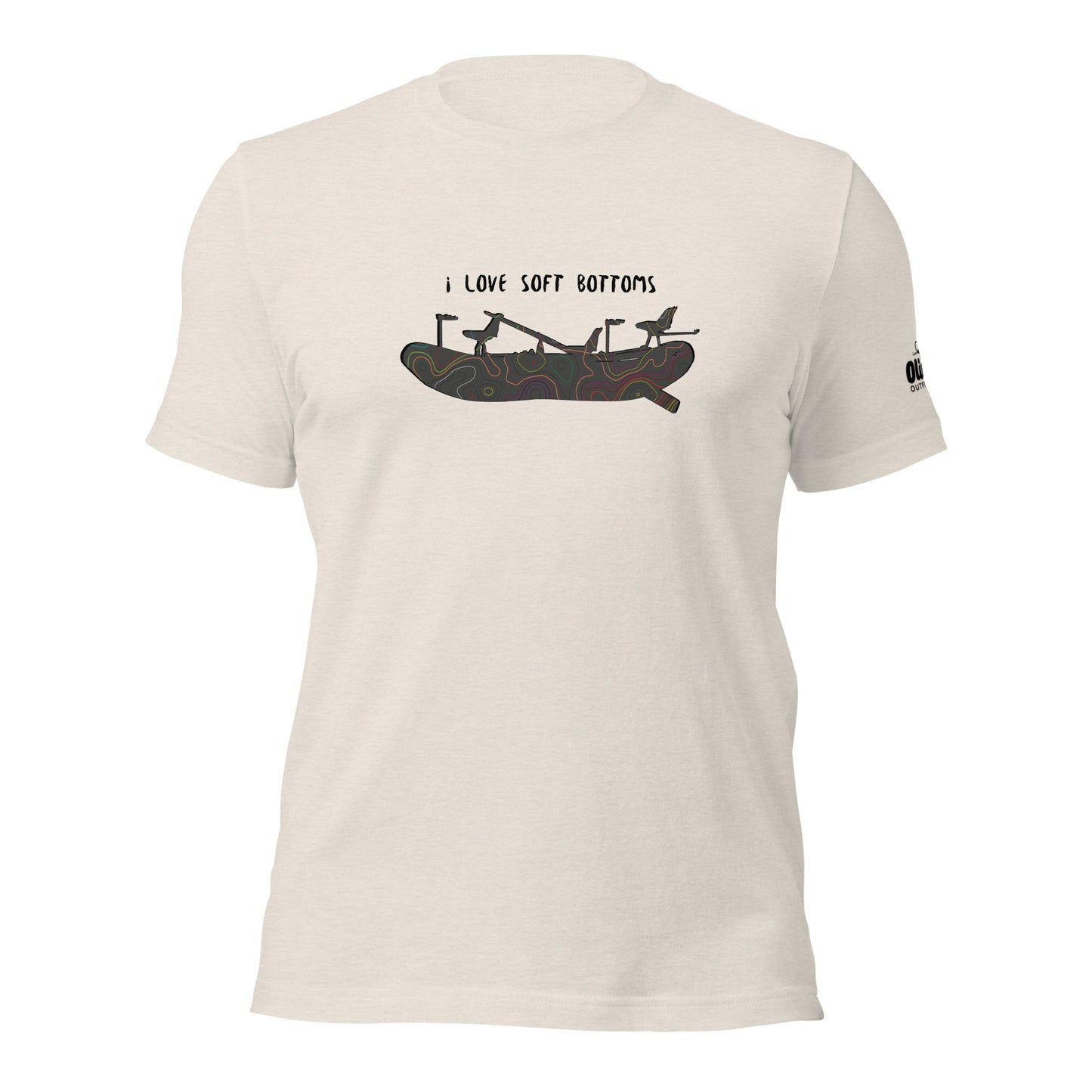 Unisex t-shirt - I Love Soft Bottoms