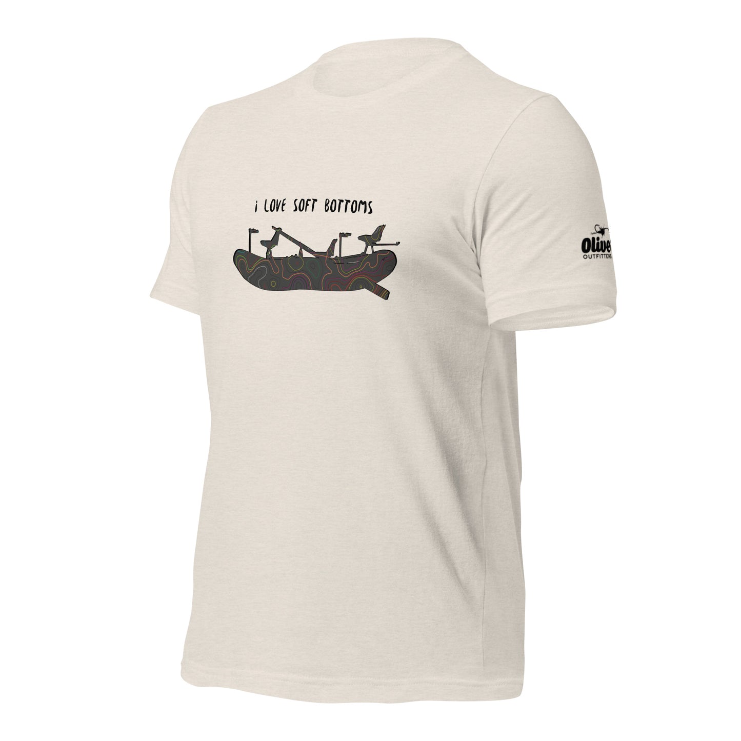 Unisex t-shirt - I Love Soft Bottoms