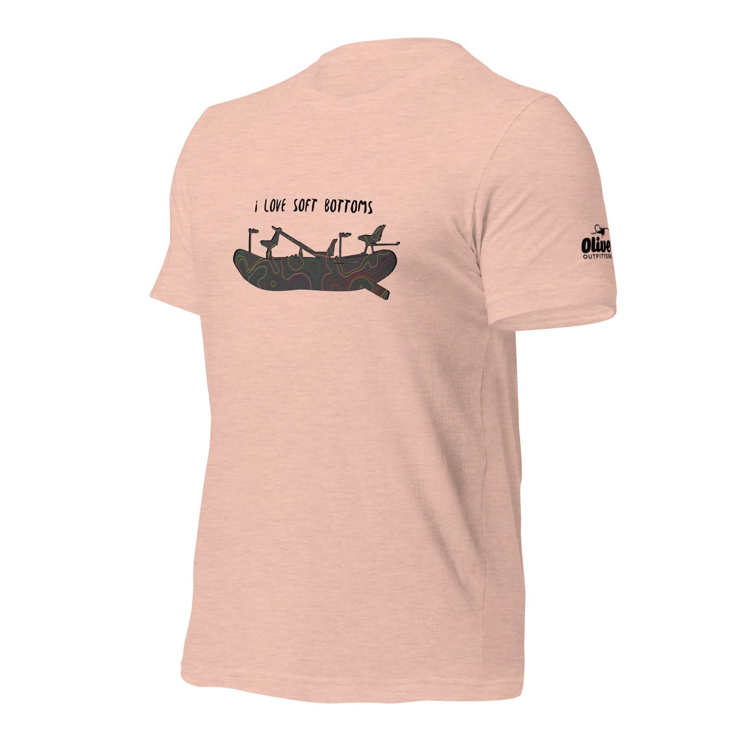 Unisex t-shirt - I Love Soft Bottoms