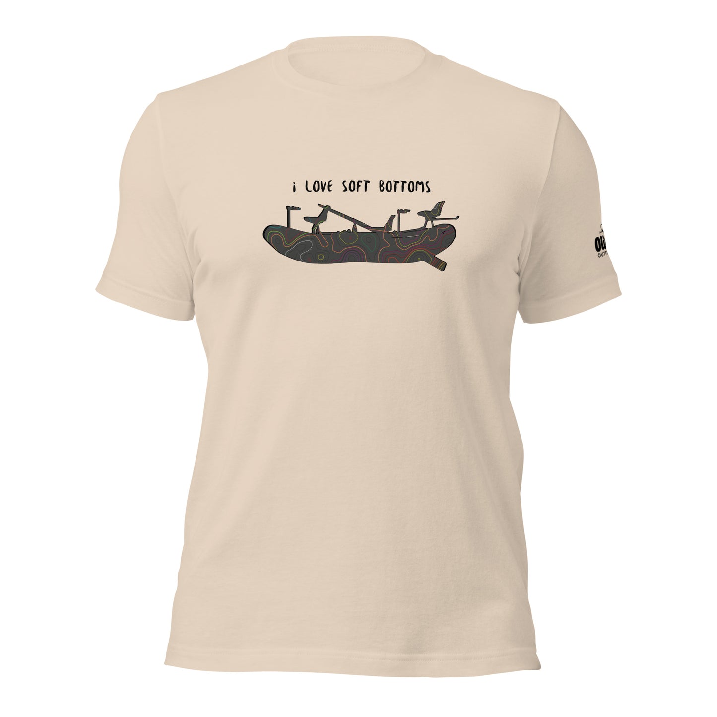 Unisex t-shirt - I Love Soft Bottoms
