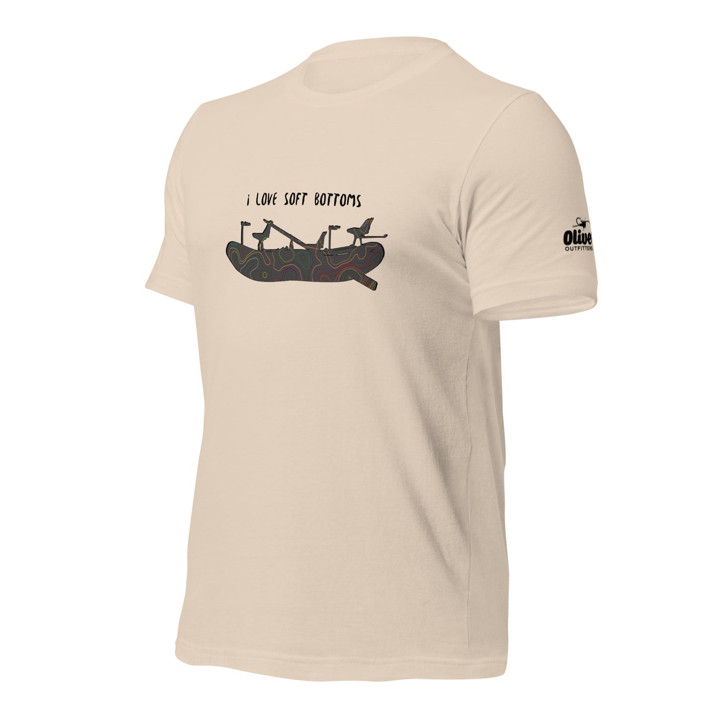 Unisex t-shirt - I Love Soft Bottoms